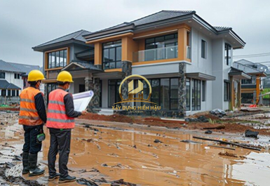 Dãy nhà phố tiền tỷ được xây dựng trái phép giữa Vĩnh Long